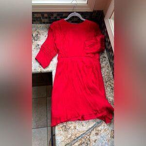 ModCloth Red Retro dress